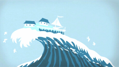 Hoe ontstaat een tsunami?